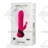 Vibrador rotativo con estimulador control remoto y usb